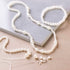 Craft Mix Jewellery, Necklace and bracelet, ca. 1200 pc, white - mother-of-pea...-boobam