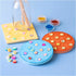Craft Kit Casting, Tiles, blue, red, yellow, 1 pack-boobam