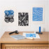 Starter Craft Kit Block Printing, 1 pack-boobam
