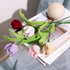 Mini Craft Kit Pipe Cleaner Flower, Tulips, assorted colours, 1 pack-boobam