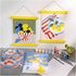 Craft Kit Colouring, Paint by numbers, acrylic paint, 1 pack-boobam