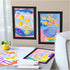 Craft Kit Colouring, Paint by numbers, markers, 1 pack-boobam