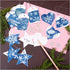 Mini Craft Kit Cyanotype, Gift labels, blue, silver, 1 pack-boobam