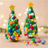 Mini Craft Kit Decoration, Christmas tree, assorted colours, 1 pack-boobam