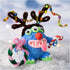 Mini Craft Kit Modelling, Reindeer monster, assorted colours, 1 pack-boobam