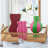 Maxi Craft Kit Modelling, Papier-mâché pulp vases, assorted colours, 1 pack-boobam