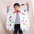Craft Kit Spooky Costume, Cape and headband, assorted colours, 1 pack-boobam