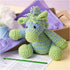 Craft Kit Amigurumi, Zebra, light blue, light green, 1 pack-boobam