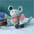 Craft Kit Amigurumi, Mouse, mint, 1 pack-boobam