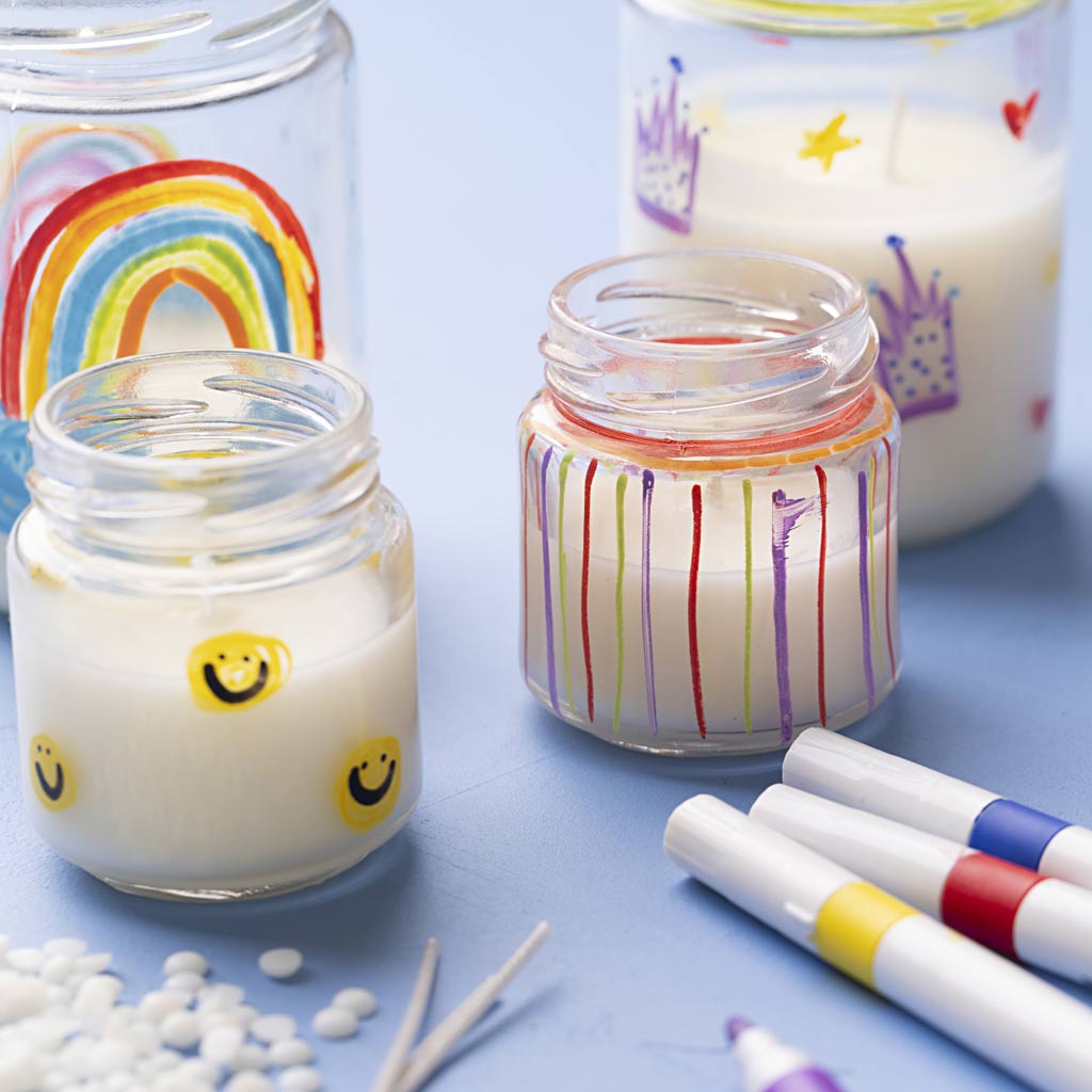 Group Craft Kit Candle Making, Tea light candle holders, 1 pack-boobam