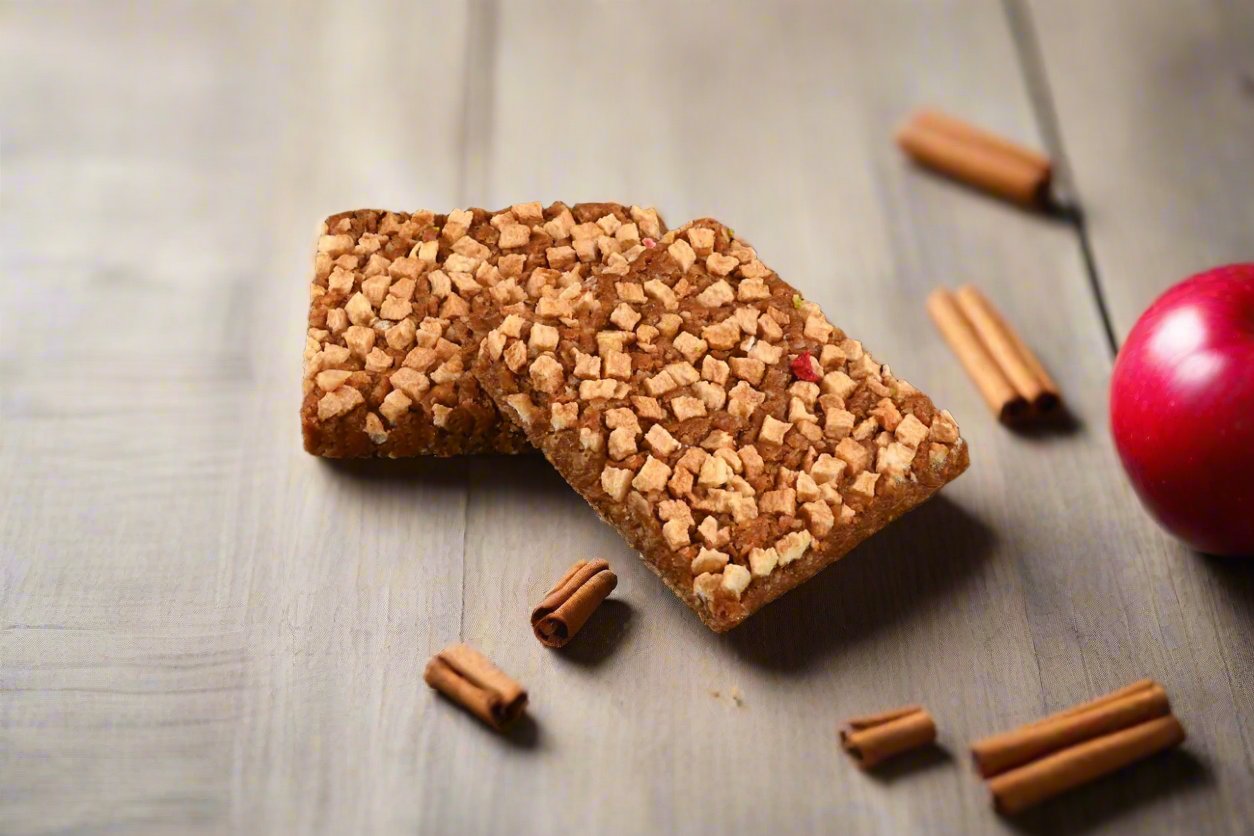 the apple and cinnamon bar.-boobam