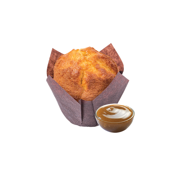 the muffins. salted caramel-boobam