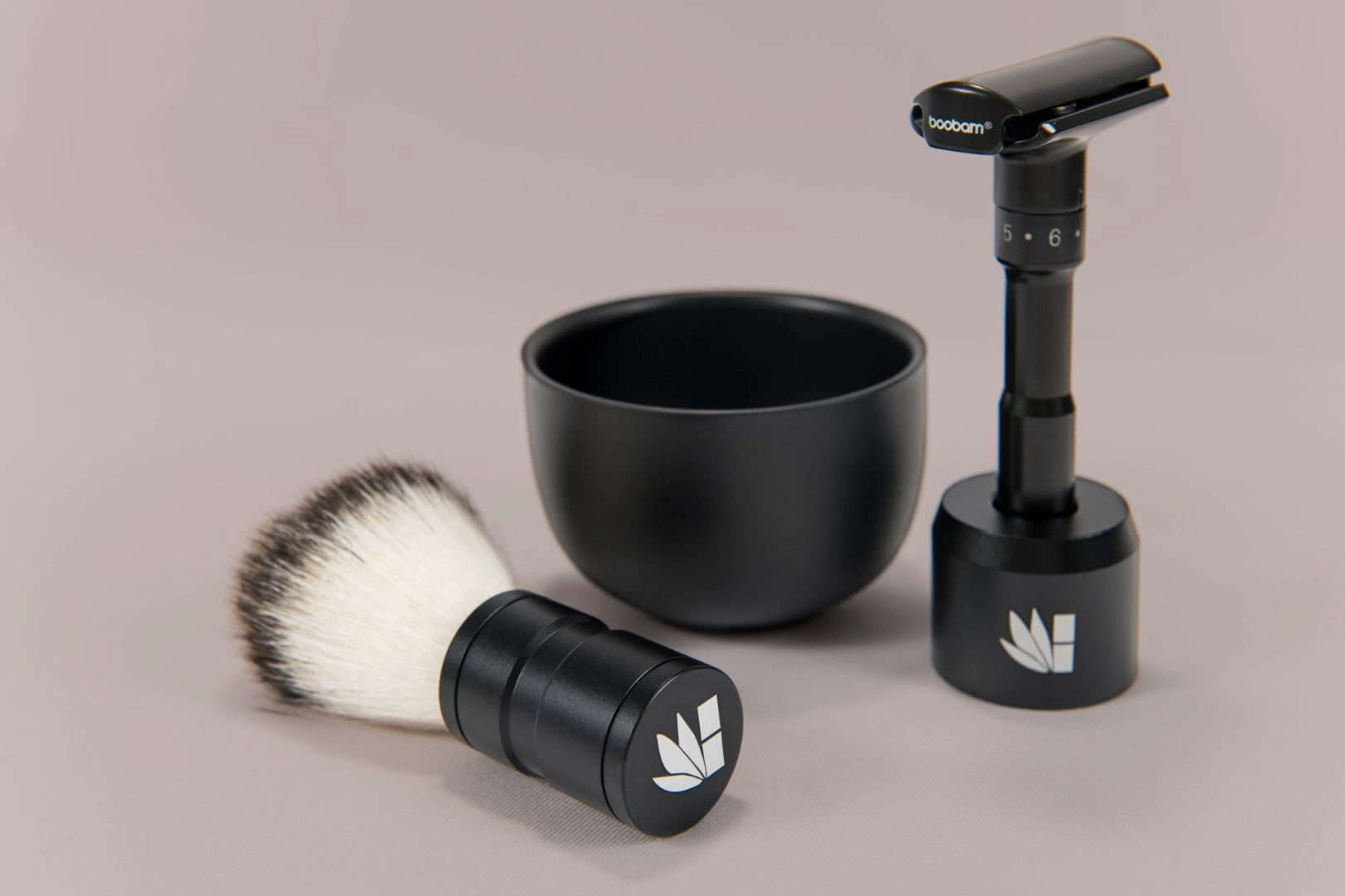 boobam shaving bowl + brush-boobam